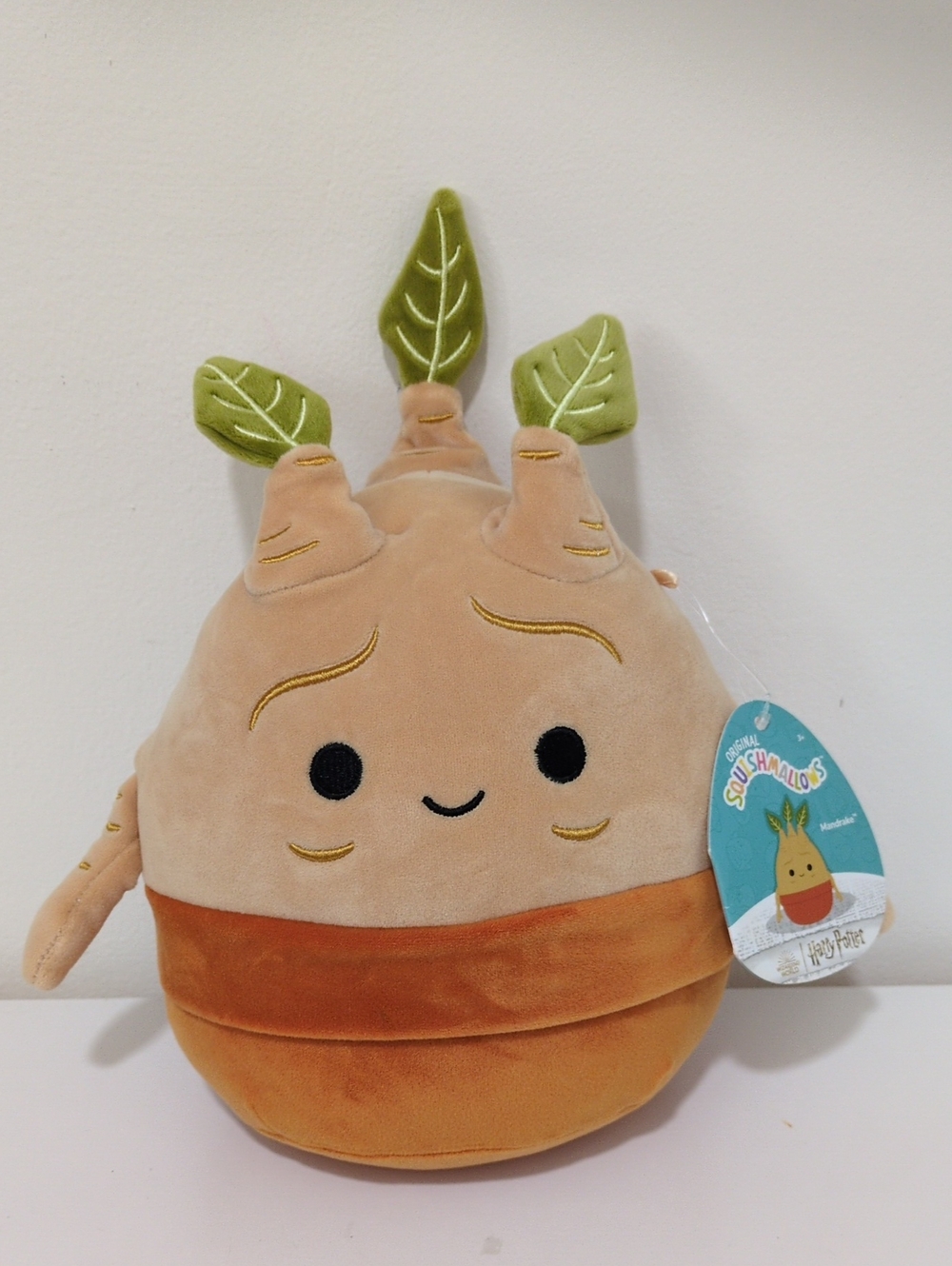 NWT Squishmellow Harry Potter Mandrake Plush Stuffed Animal